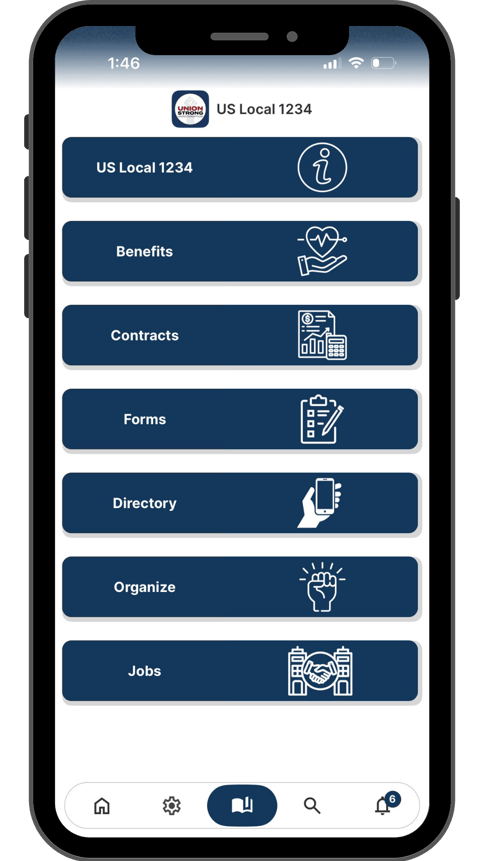 Union Strong App - The Communication App for Labor Unions