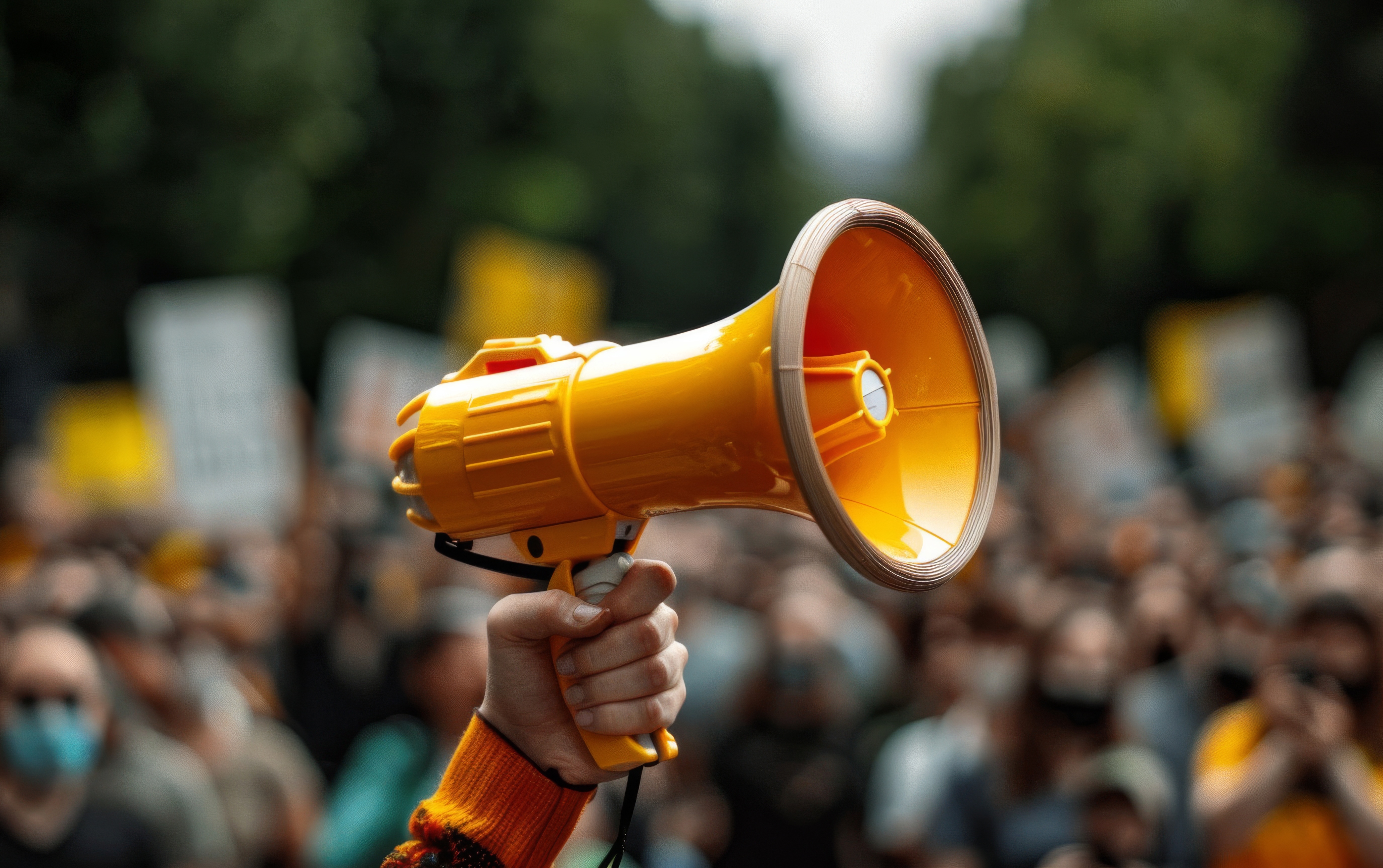 Yellow Megaphone
